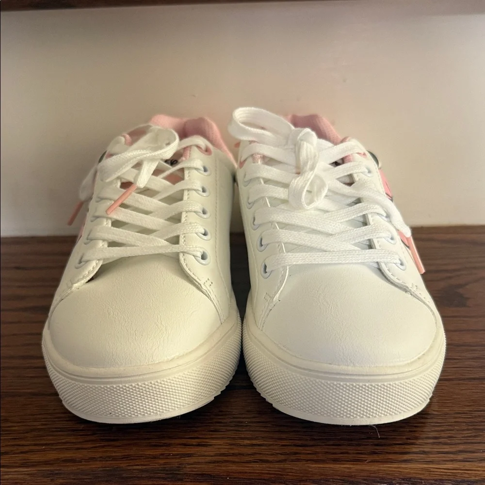 Disney Minnie Mouse White and Pink Sneakers - Picture 7 of 8
